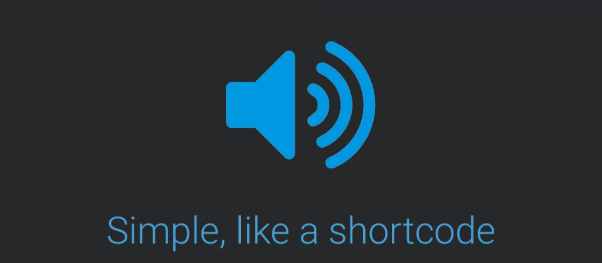 Simple Audio Player - Shortcode