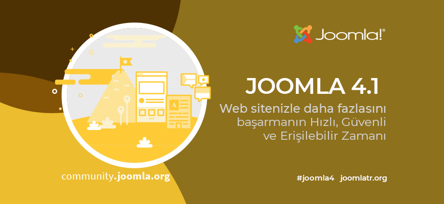 Joomla 4.1.0 Alpha 1 test sürümü yayınlandı