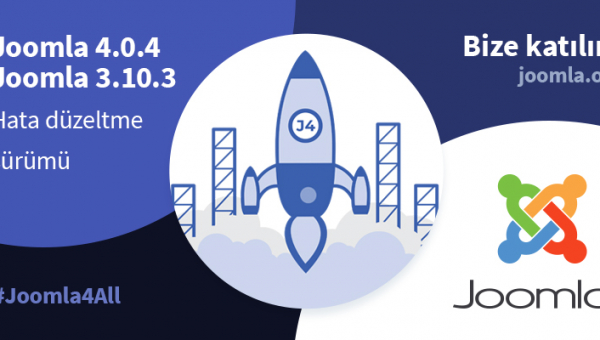 Joomla 4.0.4 ve Joomla 3.10.3 yayınlandı