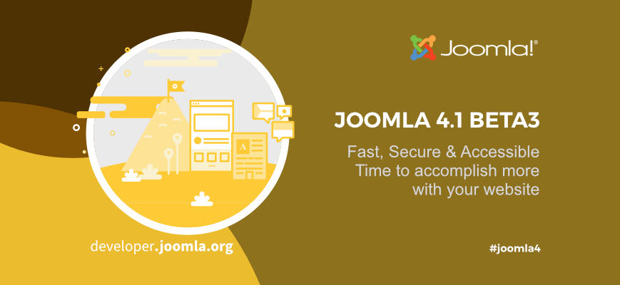 Joomla 4.1.0 Beta 3 yayınlandı
