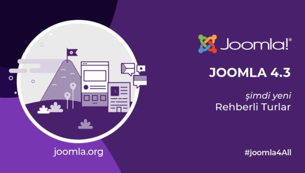 Joomla 4.3.0 Kararlı - Rehberli Turlar Özelliği