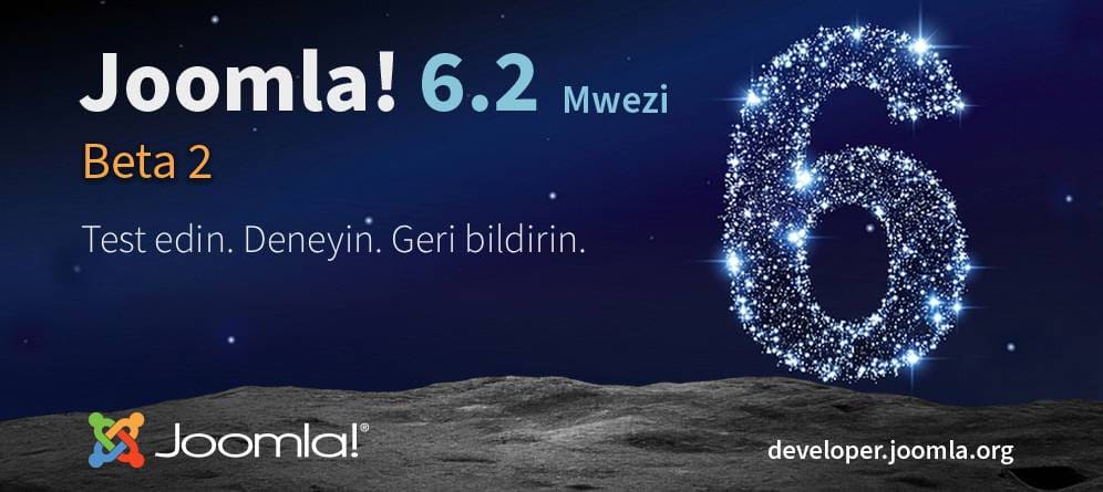 Joomla 6.2 Beta 2 Yayınlandı: Test Edin, Deneyin, Geri Bildirin